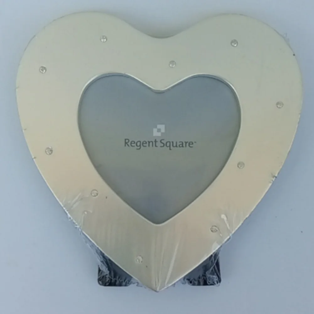 Vintage Sealed Heart Shaped Picture Frame